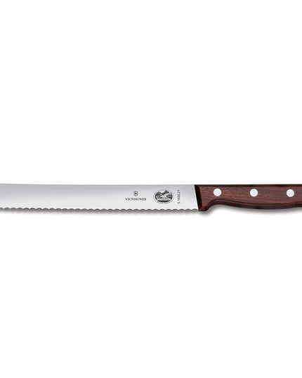 Dao Cắt Bánh Mì Victorinox 5.1630.21-X4 Lưỡi Răng Cưa 20.3 cm Cán Gỗ Hồng Mộc
