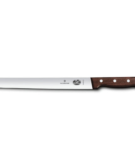 Dao Thái Giăm Bông Victorinox 5.4200.25-X1 Lưỡi 25.4 cm Tay Cầm Gỗ Hồng Mộc