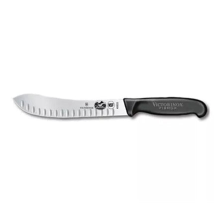 Dao Làm Thịt Lưỡi Granton Victorinox 5.7423.20-X1 20.3 cm Cán Fibrox Nylon Đen