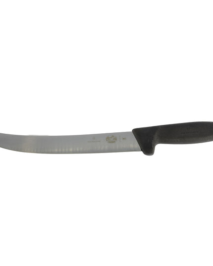 Dao Xẻ Thịt Cong Victorinox 5.7203.25-X1 Lưỡi 25.4 cm Cán Fibrox Nylon Đen