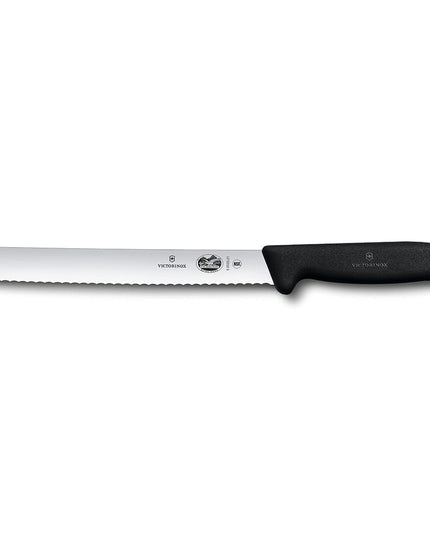 Dao Cắt Bánh Mì Lưỡi Lượn Sóng Victorinox 5.2533.21-X8 20.3 cm Cán Fibrox® Nylon Đen