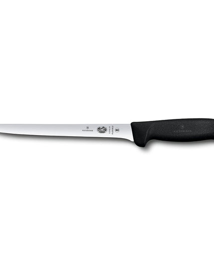 Dao Rọc Xương Mềm Victorinox 5.3763.20-X5 Lưỡi 20.3 cm Cán Fibrox® Nylon Đen
