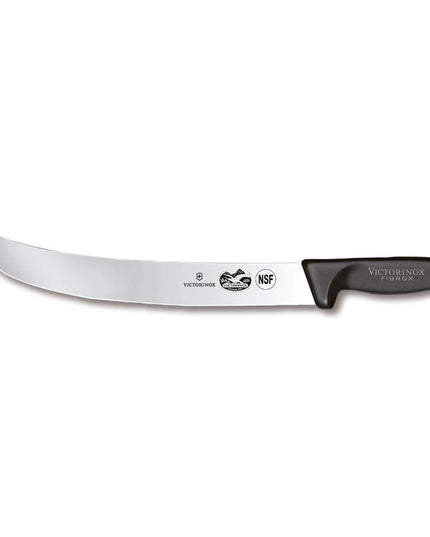 Dao Cimeter Cong Victorinox 5.7303.31-X1 Lưỡi 30.5cm Cán Fibrox® Nylon Đen