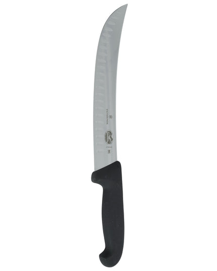 Dao Cimeter Lưỡi Granton Victorinox 5.7323.25-X1 Lưỡi 25.4 cm Tay Cầm Nylon Fibrox® Đen