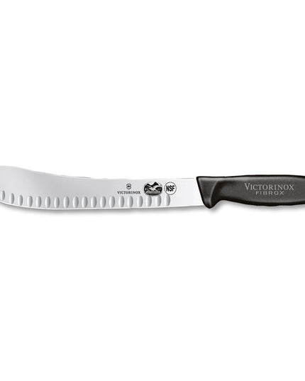 Dao Làm Thịt Lưỡi Granton Victorinox 5.7423.25-X3 25.4 cm Cán Fibrox Nylon Đen