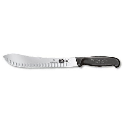 Dao Làm Thịt Lưỡi Granton Victorinox 5.7423.25-X3 25.4 cm Cán Fibrox Nylon Đen