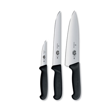 Bộ Dao Đầu Bếp 3 Món Victorinox 5.1053.3-X3 Cán Đen