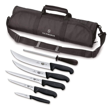 Bộ Dao Nhà Bếp Victorinox 5.1003.73-X2 7 Món (5) Dao (1) Cán Mài Túi Đựng Dao