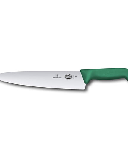 Dao Bếp Trưởng Victorinox 5.2004.25 25.4 cm Tay Cầm Fibrox® Pro Xanh Lá Thép Không Gỉ