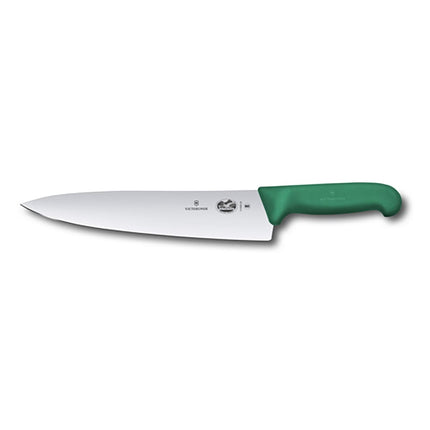 Dao Bếp Trưởng Victorinox 5.2004.25 25.4 cm Tay Cầm Fibrox® Pro Xanh Lá Thép Không Gỉ