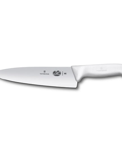 Dao Bếp Trưởng Victorinox 5.2067.20 20.3cm Siêu Rộng Cán Fibrox® Pro Trắng Thép Không Gỉ