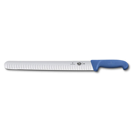 Dao Thái Lát Victorinox 5.4722.36 Granton 35.6 cm Cán Fibrox® Pro Xanh Dương Thép Không Gỉ