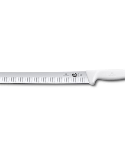 Dao Thái Granton Victorinox 5.4727.30 30.5 cm Cán Fibrox® Pro Trắng Thép Không Gỉ