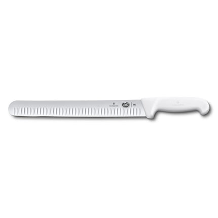 Dao Thái Granton Victorinox 5.4727.30 30.5 cm Cán Fibrox® Pro Trắng Thép Không Gỉ