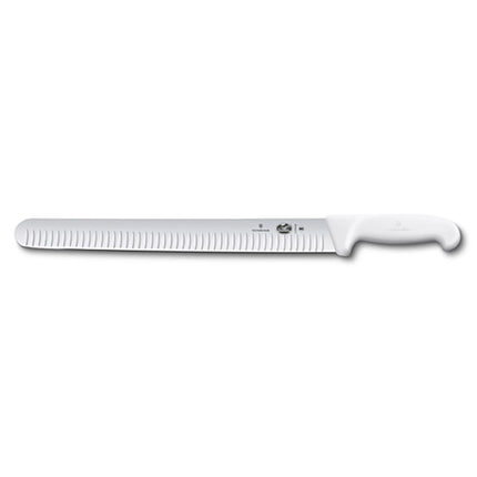 Dao Thái Granton Victorinox 5.4727.36 35.6 cm Cán Fibrox® Pro Trắng Thép Không Gỉ