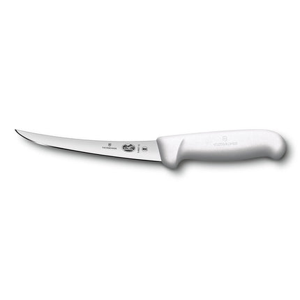 Dao Rọc Xương Cong Victorinox 5.6607.15 Lưỡi Bán Cứng 15.2 cm Thép Carbon Cao Cán Trắng