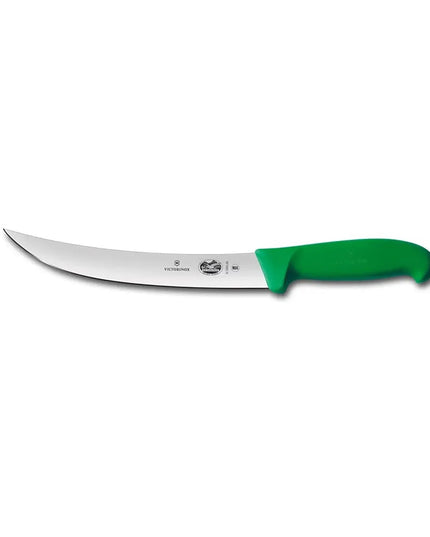 Dao Xẻ Thịt Cong Victorinox 5.7204.20 20.3 cm Cán Fibrox® Pro Xanh Lá Thép Không Gỉ