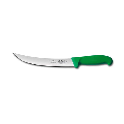 Dao Xẻ Thịt Cong Victorinox 5.7204.20 20.3 cm Cán Fibrox® Pro Xanh Lá Thép Không Gỉ