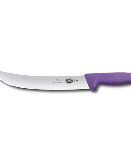 Dao Cimeter Cong Victorinox 5.7305.25 25.4 cm Cán Fibrox® Pro Tím Thép Không Gỉ