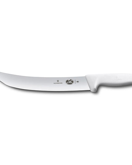 Dao Cimeter Cong Victorinox 5.7307.25 25.4 cm Cán Fibrox® Pro Trắng Thép Không Gỉ