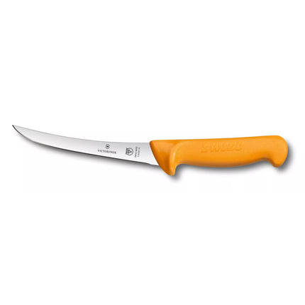 Victorinox 5.8405.16 Dao Rọc Thịt Swibo 15.2 cm Cán Polyamide Cam, Thép Không Gỉ