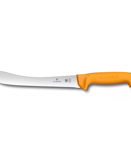Dao Làm Thịt Cong Victorinox 5.8426.21 Swibo Lưỡi 20.3 cm Cán Polyamide Cam