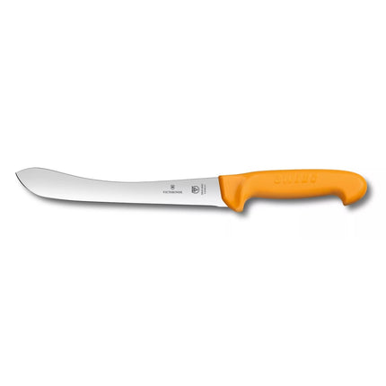Dao Làm Thịt Cong Victorinox 5.8426.21 Swibo Lưỡi 20.3 cm Cán Polyamide Cam