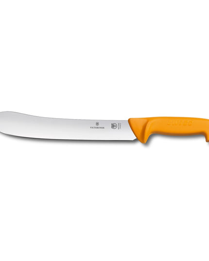 Dao Làm Thịt Cong Victorinox 5.8436.25 Swibo Lưỡi 25.4 cm Cán Polyamide Cam