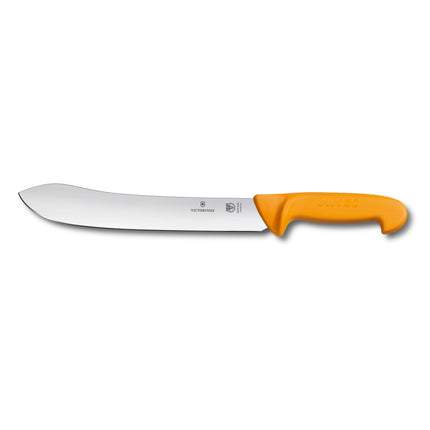 Dao Làm Thịt Cong Victorinox 5.8436.25 Swibo Lưỡi 25.4 cm Cán Polyamide Cam