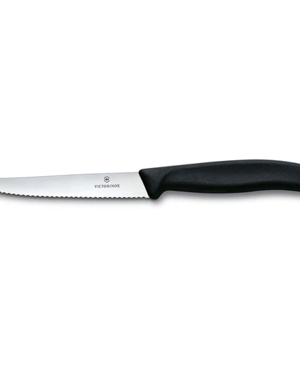 Dao Steak Victorinox 6.7233.20 Lưỡi Răng Cưa 11.4 cm Cán Polypropylene Đen
