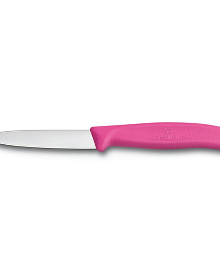 Dao Gọt Victorinox 6.7606.L115 Lưỡi 8.3 cm Cán Polypropylene Hồng