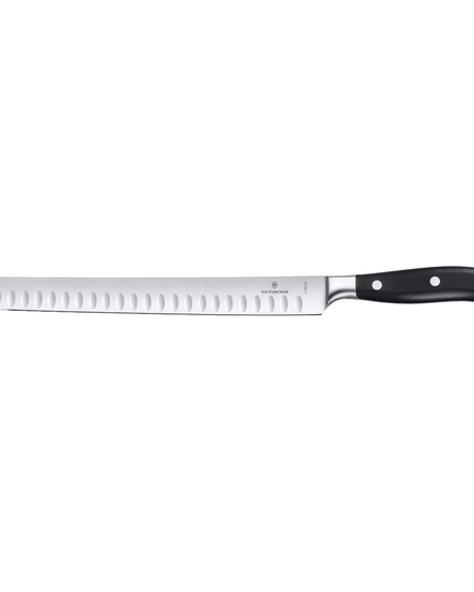 Dao Thái Lát Victorinox 7.7223.26G Grand Maître Granton 25.9 cm Cán POM Đen Thép Không Gỉ