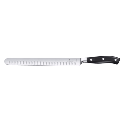 Dao Thái Lát Victorinox 7.7223.26G Grand Maître Granton 25.9 cm Cán POM Đen Thép Không Gỉ