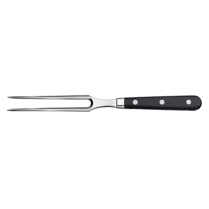 Nĩa Cắt Thịt Victorinox 7.7233.15G Grand Maître 15.2 cm Tay Cầm POM Đen Thép Không Gỉ