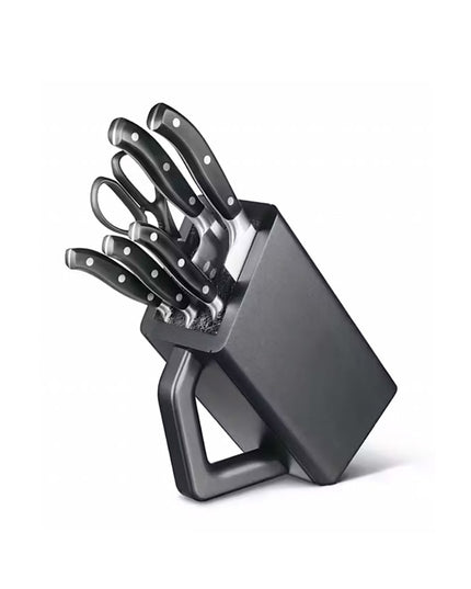 Bộ Dao 7 Món Victorinox 7.7243.6 Grand Maître Kèm Giá Gỗ Sồi