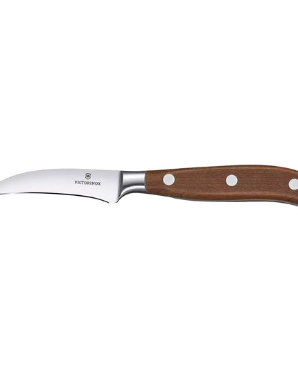 Dao Gọt Cong Grand Maître Victorinox 7.7303.08G 7.6 cm Cán POM Đen Thép Không Gỉ