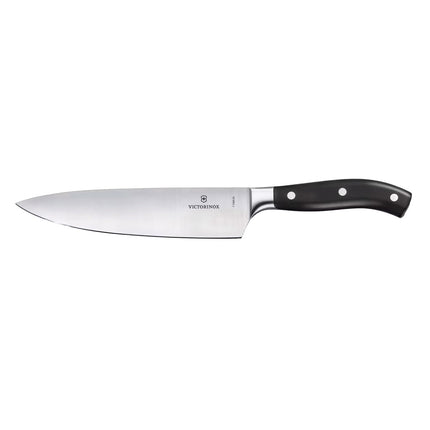 Dao Đầu Bếp Rộng Victorinox 7.7403.20G Grand Maître 20.3 cm Cán POM Đen Thép Không Gỉ