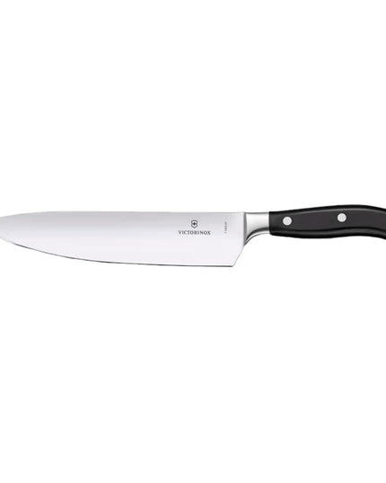 Dao Khắc Thịt Victorinox 7.7403.22G Grand Maître 22 cm Cán POM Đen Thép Không Gỉ