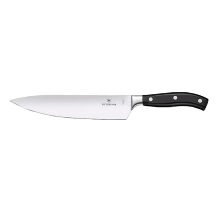 Dao Khắc Thịt Victorinox 7.7403.22G Grand Maître 22 cm Cán POM Đen Thép Không Gỉ