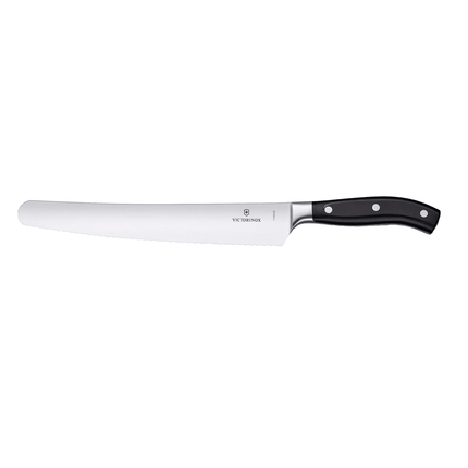 Dao Cắt Bánh Mì Răng Cưa Victorinox 7.7433.26G Grand Maître 25.9 cm Cán POM Đen Thép Không Gỉ
