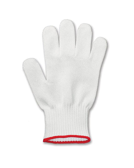 Găng Tay Chống Cắt Victorinox 7.9049.S Cỡ S - Chất Liệu Pha Trộn, Trắng Dây Cổ Tay Đỏ