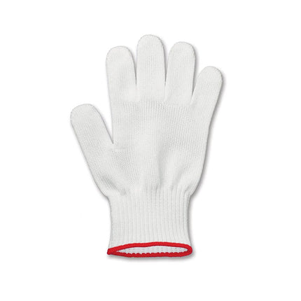 Găng Tay Chống Cắt Victorinox 7.9049.S Cỡ S - Chất Liệu Pha Trộn, Trắng Dây Cổ Tay Đỏ