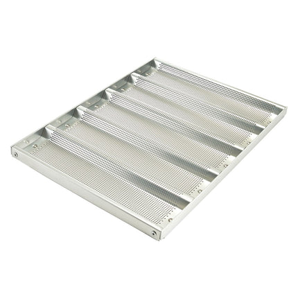 Khay Nướng Bánh Mì Sandwich Winco ABPN-5H 5 Rãnh 33 x 45.7 cm Nhôm