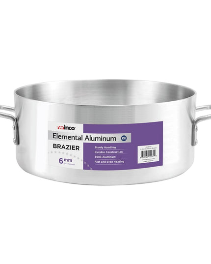 Nồi Om Winco ALBH-24 22.7 lít Nhôm Elemental