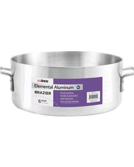 Nồi Om Winco ALBH-40 Elemental Nhôm 38 l