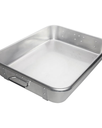 Khay Nướng Đôi Winco ALRP-1824 Có Dây Đai 61 x 45.7 x 11.4 cm Nhôm