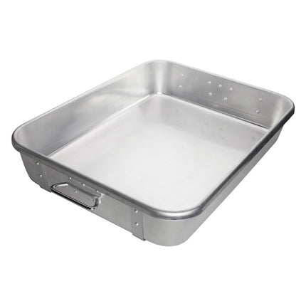 Khay Nướng Đôi Winco ALRP-1824 Có Dây Đai 61 x 45.7 x 11.4 cm Nhôm