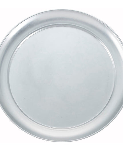 Khay Pizza Tròn Viền Rộng Winco APZT-7 17.8 cm Nhôm