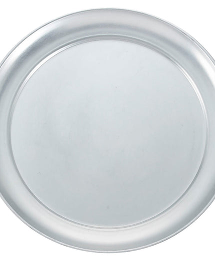 Khay Pizza Tròn Viền Rộng Winco APZT-8 20.3 cm Nhôm