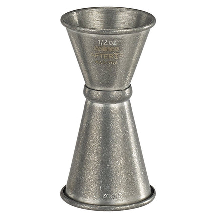 Ly Đong Đôi Winco BAJ-7CS 15 ml & 22 ml Thép Không Gỉ Hoàn Thiện Thủ Công
